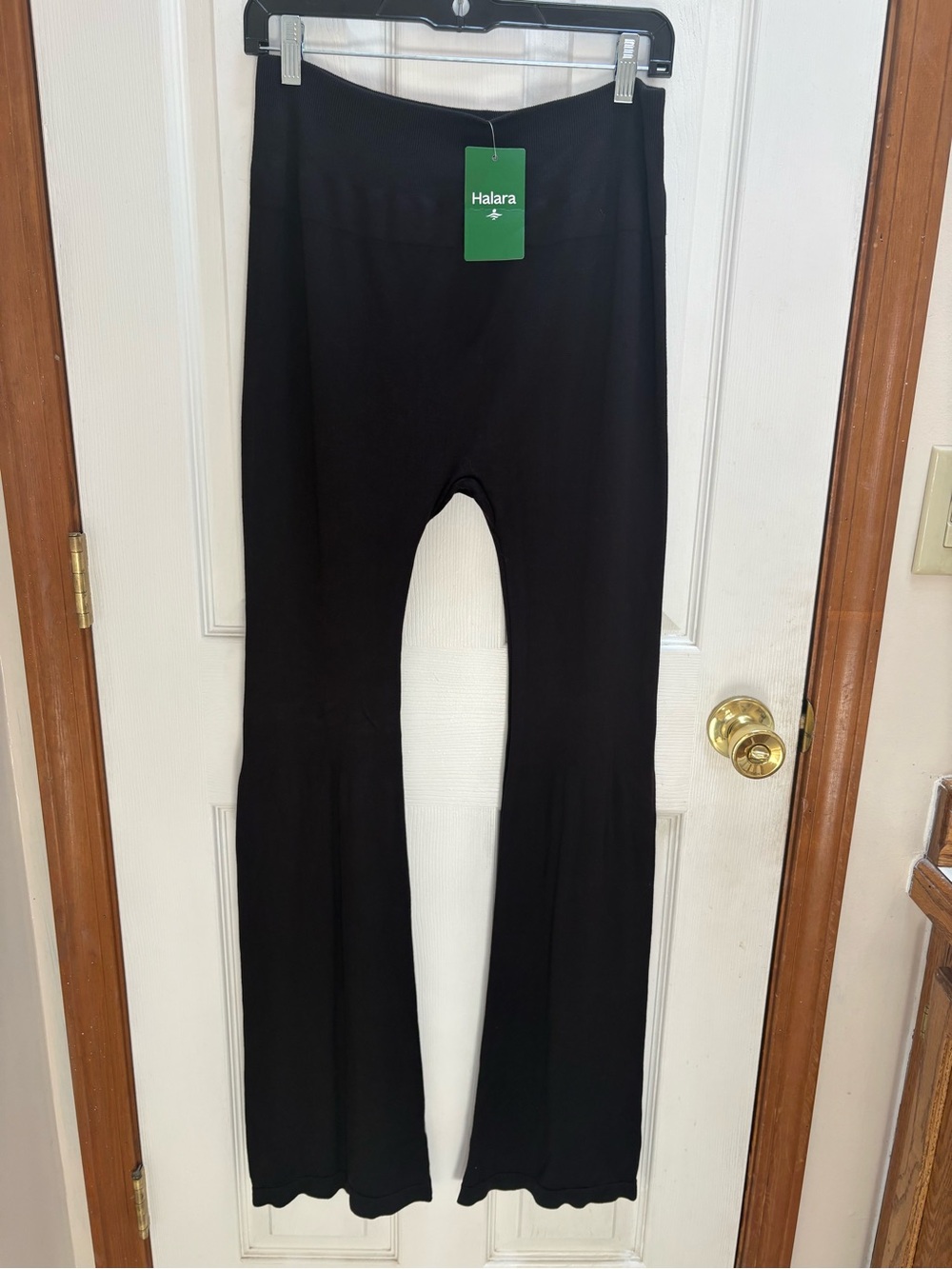 HALARA Black Flared Lounge Pants